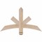Ekena Millwork Alberta Smooth Timber Gable Bracket, Douglas Fir, 36"W x 21"H x 1 1/2"D x 3 1/2"F, 14/12 Pitch GBW036X21X0204ALB00SDF - alternate 1